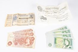 Bank of England notes: White £5, 7th May 1936, Peppiatt signature, GC, folded into 6, some