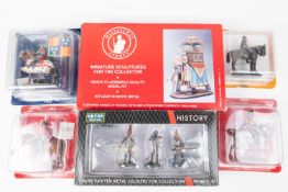 Large Quntity of Britains & white metal soldiers and kits, Britains 43071 Queen Victoria