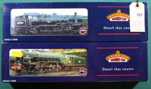 2 Bachmann OO locomotives. A BR Class A1 4-6-2 tender locomotive, Kestrel RN60130. Together with a