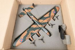 A Bravo Delta Models Avro Lancaster 'Old Faithful'. Registration EQ E. In green/brown camouflage