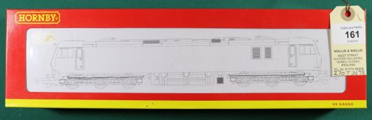 Hornby Railway Class 92 Co-Co electric locomotive R.3057, RN.92017 in Stobart Rail two tone blue