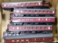 17x OO gauge LMS railway items by various makes. Including a Hornby ex-Caledonian Railway 4-2-2