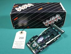 A Western Models Aston Martin Le Mans Racing Car/Sports Prototype. In dark metallic green, RN18,