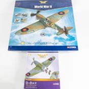 2 Corgi Aviation Archive. 1:32 scale World War II Europe & Africa Spitfire Mk 1 N31383/KL-B '