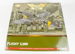 Corgi Aviation Archive. 1:32 scale. 'Flight Line Collection'. Messerschmitt Bf109G-6- Hauptmann