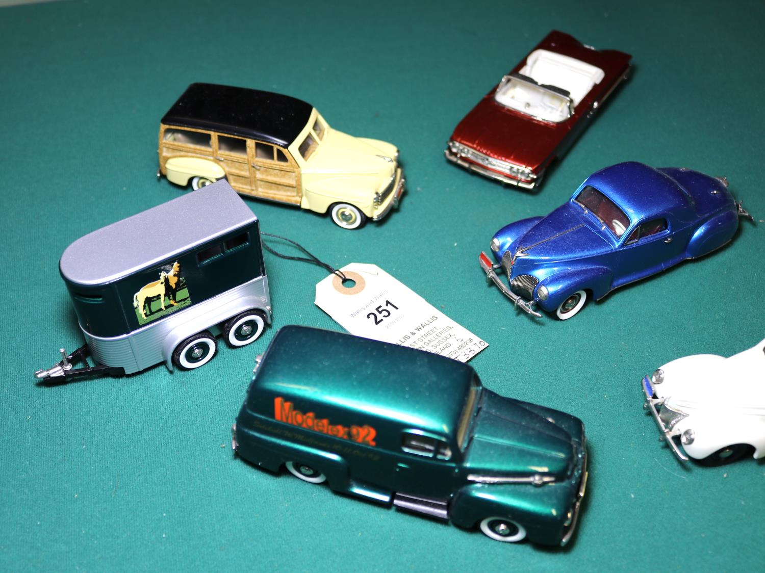 Miniatures Brooklin Models 1/43 – Chevrolet Cameo 1955 + Remorque – Blue Grass – BRK62 & BRK53X
