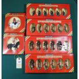 12x Britains Ltd sets of model soldiers. Including; Life Guards (5184), comprising 6x mounted