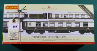 A Hornby 00 gauge Coach Pack 'Devon Belle' Pullman Cars (R4251). Comprising Car No.65, 1st Class
