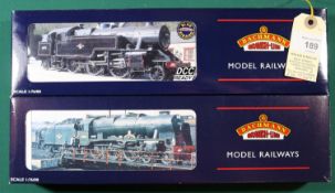 2 Bachmann OO locomotives. A BR rebuilt Royal Scot Class 4-6-0 tender locomotive, The North