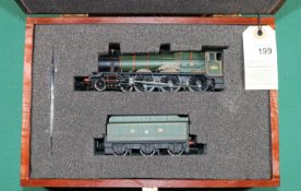 A Bachmann Branch-Line OO gauge GWR Hall Class 4-6-0, Raveningham Hall 6960, in lined Brunswick