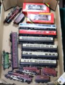 13x OO gauge railway items by Hornby, etc. Including 6x locomotives; BR Princess Royal, 2x LMS 4-6-