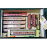 A quantity of unboxed 'N' gauge Locomotives and Rolling Stock by Fleischmann, Trix etc. 4