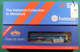 A Bachmann 'OO' gauge BR class 55 Deltic Co-Co Diesel Locomotive 'King's Own Yorkshire Light