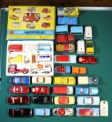A quantity of Corgi Toys. Gift set 23 Chipperfields Circus. Gift set 24 Commer Constructor set.
