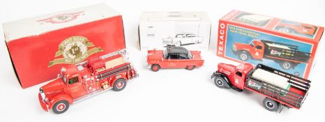 10 First Gear 1:34 scale Trucks. 1953 Kenworth 'Bull-Nose' COE Tractor with 35' Trailer. 1959