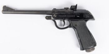 A .177" Polish Predom Model 170 break action air pistol, number G1170, dated 1978. WO & GC (action a