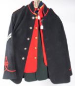 3 well made Zulu War replica tunics, Royal Engineers, Kings Royal Rifle Corps, Victoria Mounted