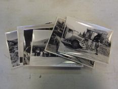 9 Third Reich photographs, 9" x 6¼", relating to the Condor Legion, Mercedes Benz trucks etc. GC (9)