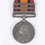 QSA 3 clasps CC, Trans, Witte (90 Pte W Williams Scots Gds), VF. Note: Pte Williams 2nd Battalion