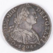 Spanish America: Charles IV AR 8 Reales 1795, Mexico mint, VF/GVF, with a pleasing patina. £80-100