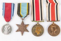 Special Constabulary LS medals: Geo VI issue (Eric M Williams) NEF; EIIR issue (Ian R Scutt) NEF (