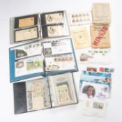 A quantity of stamps and First Day covers, etc. Including; 4x albums of GB First Day covers, an