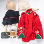 A complete 1879 Zulu War 24th Regt OR's good quality replica uniform, comprising: FS helmet, working