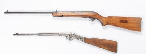 A .177" BSA Cadet Major air rifle, number CA 37107 (1949-1955), GWO & C, slightly worn overall, no