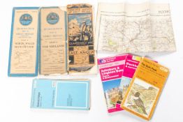 Approx 80x Ordnance Survey, etc maps of Great Britain. Early and more modern examples, including;