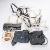 Good quality replica Zulu War equipment, comprising: 2 expense pouches, RN waist belt and sword
