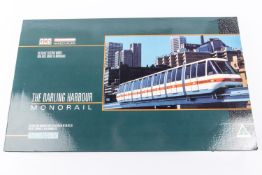 A scarce electric powered 'HO' scale 'The Darling Harbour Monorail' set. A model of the TNT