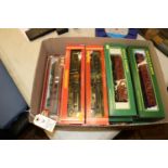 14x OO gauge LMS railway items by Hornby Railways, Replica Railways, etc. Including 2x tender