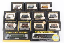 Graham Farrish N gauge train pack. 2 locomotives -a BR class 24 Bo-Bo diesel loco, RN D5013 in lined