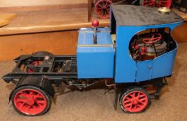 A 2" scale live steam Clayton undertype Steam Wagon built to a good standard to the popular