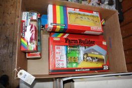 11x Britains Farm sets (1970-80s). Including; 4711 Model Farm. 7177 Riding School Boxed Set. 4709