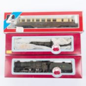 3x OO gauge railway GWR locomotives by Dapol and Lima. A Castle Class 4-6-0, Neath Abbey 5090, in
