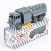 A Dinky Supertoys Pressue Refueller (642). In RAF blue. With driver. Boxed, minor wear. Vehicle