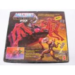 A Mattel Masters of the Universe Spydor Evil Stalker (dated 1984). Boxed with instructions and inner