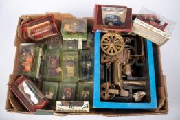 A Wilesco D36MS solid brass live-steam Steam Roller. Boxed with paperwork, some wear. GC, some