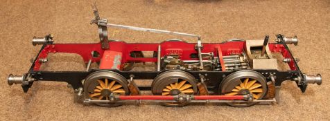 A 5 inch live steam chassis for an LBSCR Class A1 Stroudley Terrier. Including frames, motionwork,