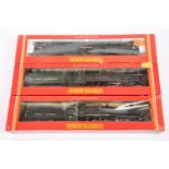 3x OO gauge Hornby Railways locomotives. A BR Class 52 Co-Co diesel loco, Western Yeoman D1035, in