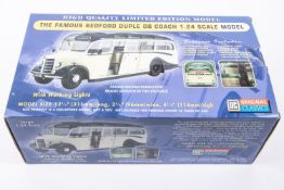An OC Original Classics 1:24 scale Bedford OB Coach. In Southdown two-tone livery. A fine model with