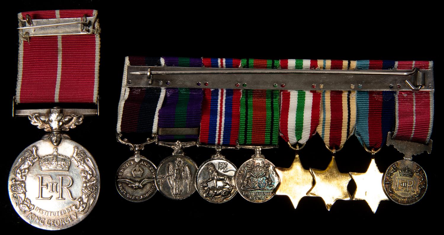 British Empire Medal, EIIR Meritorious Service Military issue (1158199 F Sgt George K McCallum RAF), - Image 3 of 3