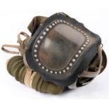 A WWII baby's gas mask, some perishing to rubber otherwise GC £30-40