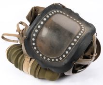 A WWII baby's gas mask, some perishing to rubber otherwise GC £30-40