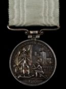 22nd (Cheshire) Regiment of Foot silver struck Order of Merit 1820, obverse: King George III