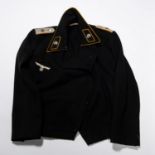A good Third Reich Panzer officer's blouse, with shoulder boards of the 24th Regiment, "Death's
