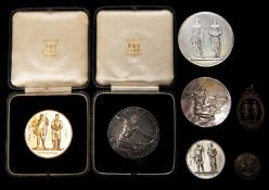 N.R.A. medallions/awards: Silver Jubilee Aggregate 1952-77 medal (edge named 22831799 Sgt Davies