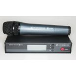 A Sennheiser EW100 wireless microphone with EW100 receiver, case and accessories. Condition - not