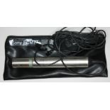 A Sony ECM77 omni-directional lapel microphone with soft case. Condition - appears to be working,